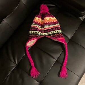 Earflap Pom Beanie
